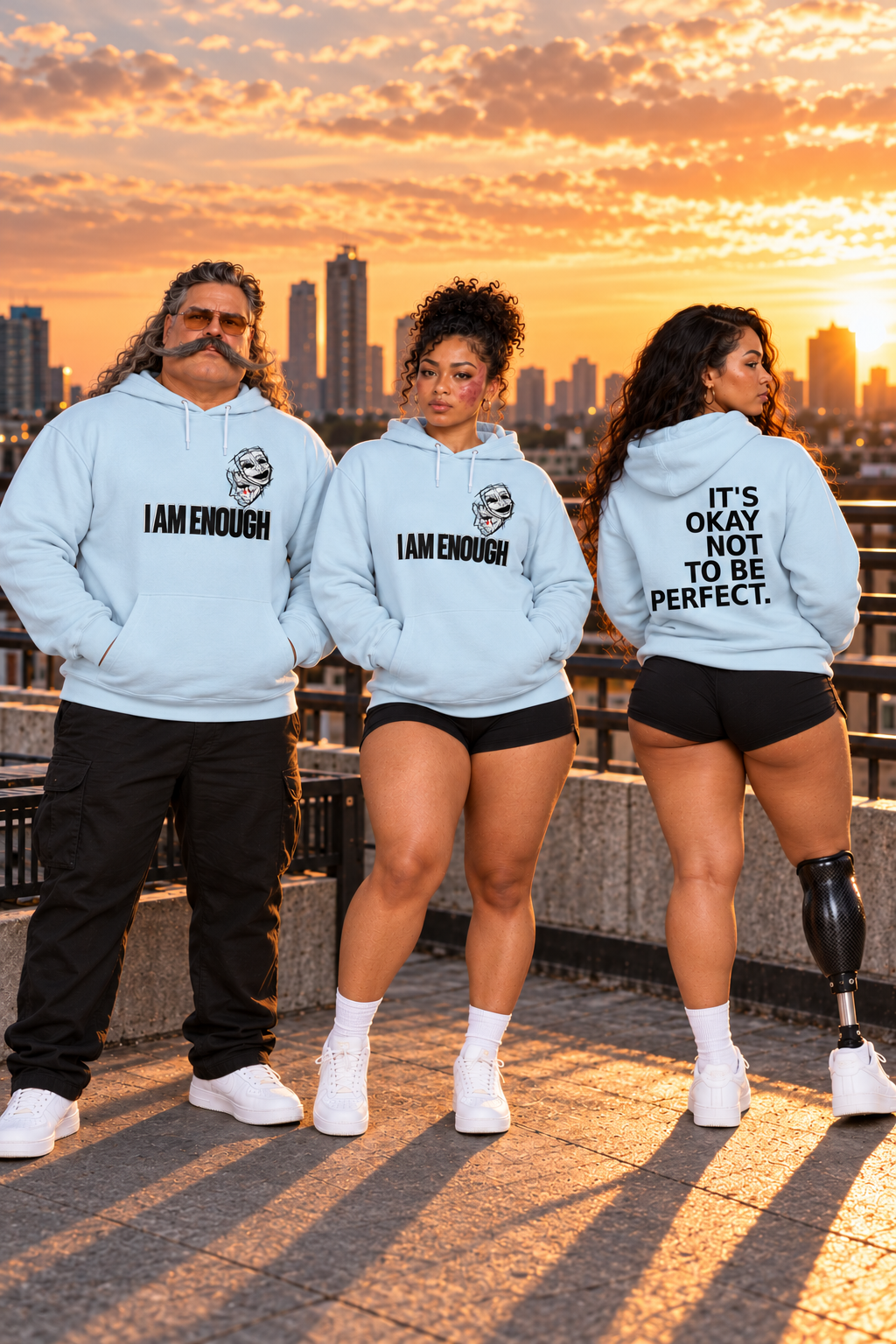 RAW III – I Am Enough Hoodie