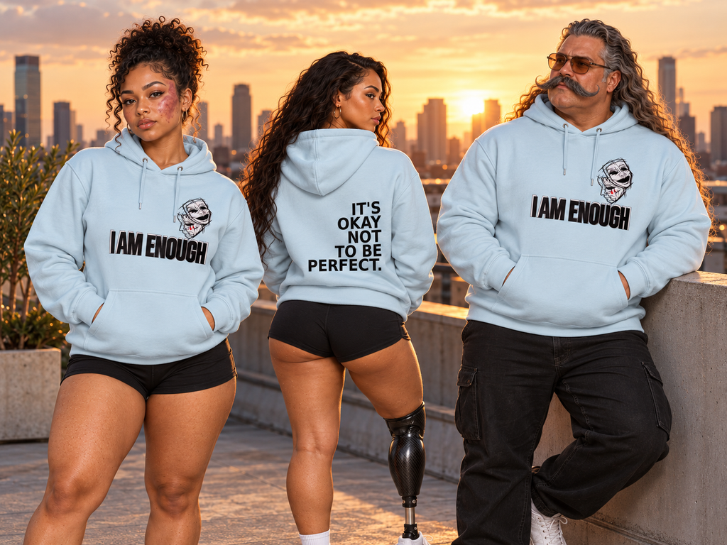 RAW III – I Am Enough Hoodie