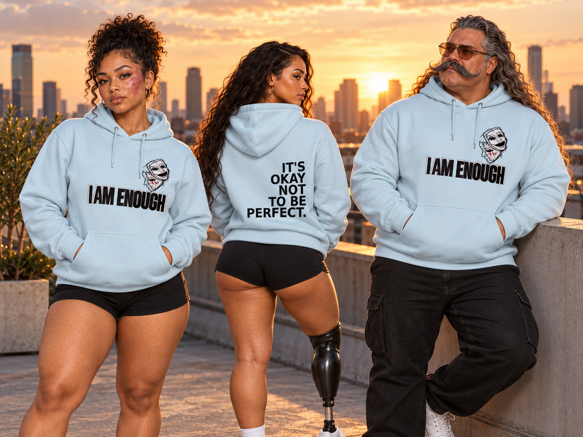 RAW III – I Am Enough Hoodie
