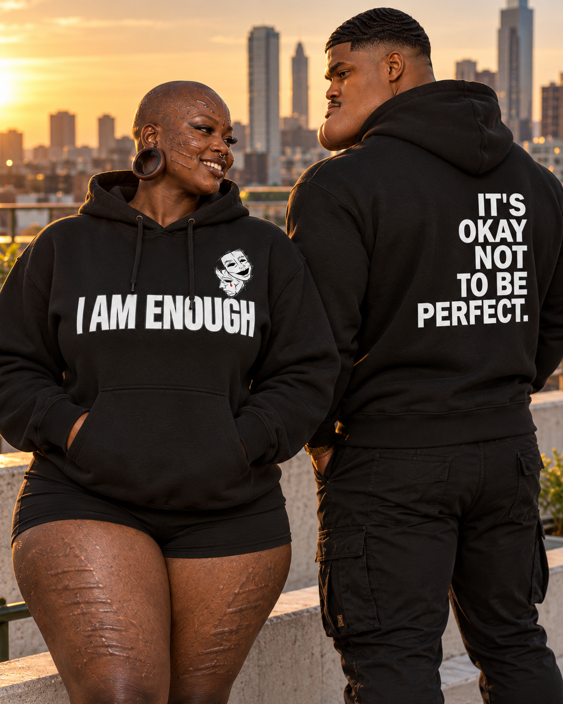 RAW III – I Am Enough Hoodie