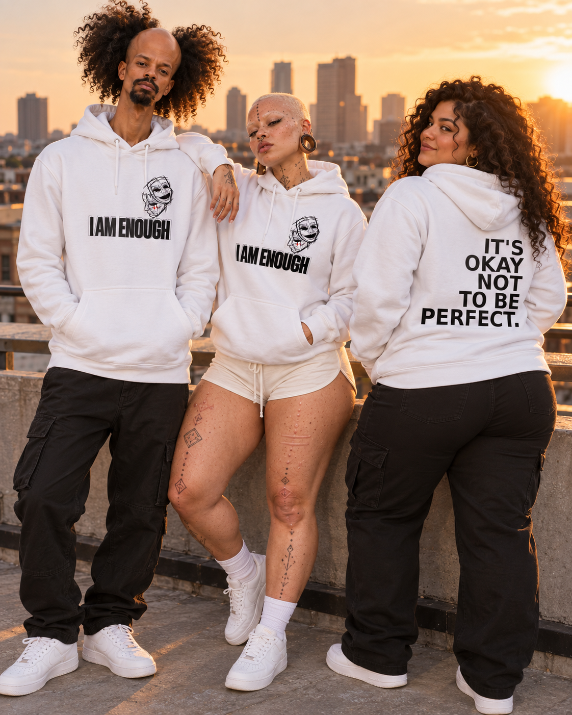 RAW III – I Am Enough Hoodie