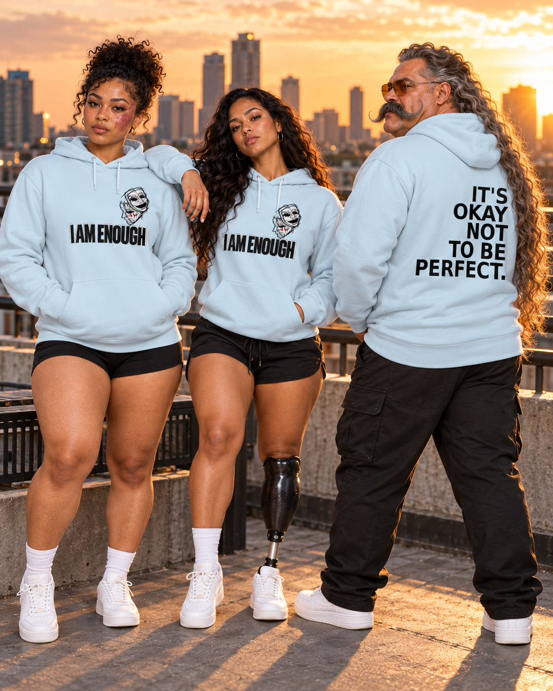 RAW III – I Am Enough Hoodie